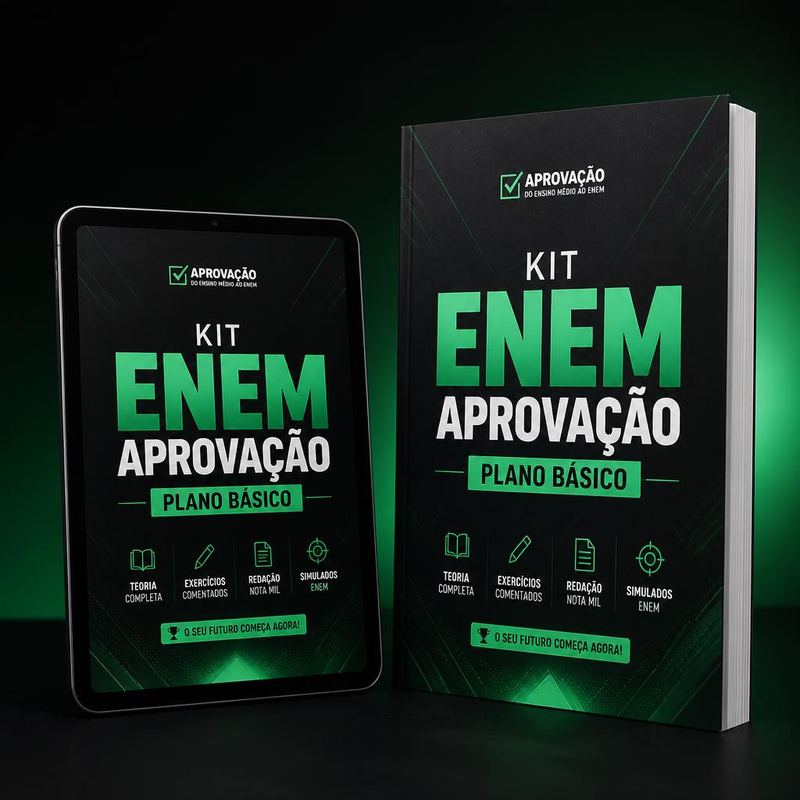 Mockup do Plano Básico — Kit ENEM